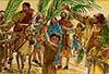 Jesús entrando en Jerusalén