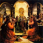 El Espíritu Santo desciende sobre los discípulos