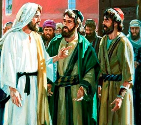 Jesús y sus discípulos