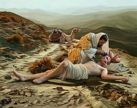 Imagen del buen samaritano