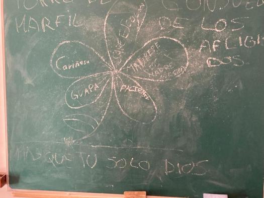 Cualidades de la Virgen María para los niños de Catequesis